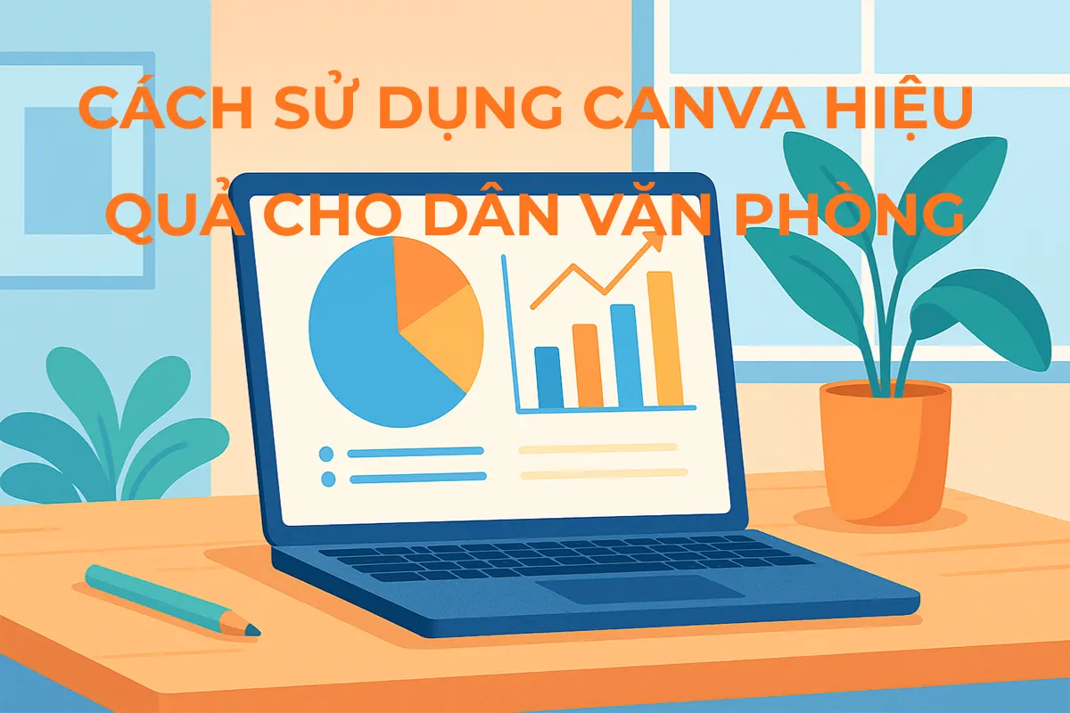Tổng quan cách dùng Canva cho dân văn phòng: slide, báo cáo, infographic