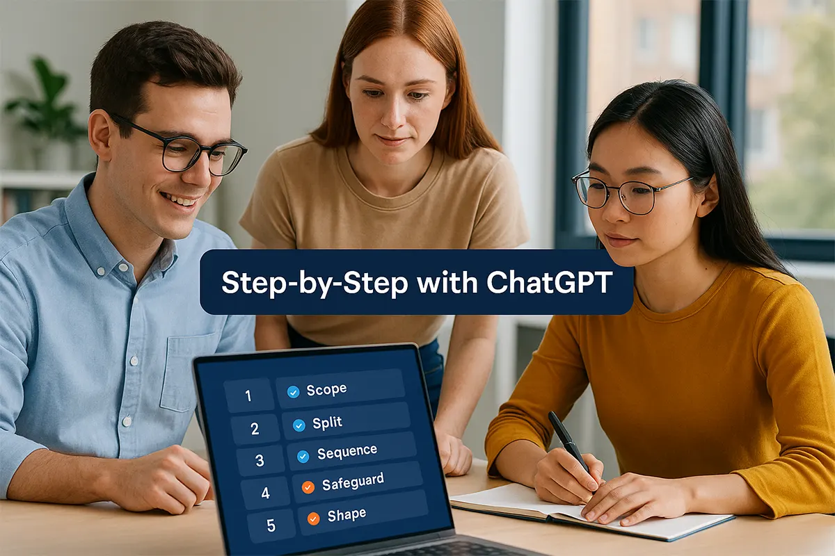Minh họa step-by-step điều khiển ChatGPT cho dự án thực tế