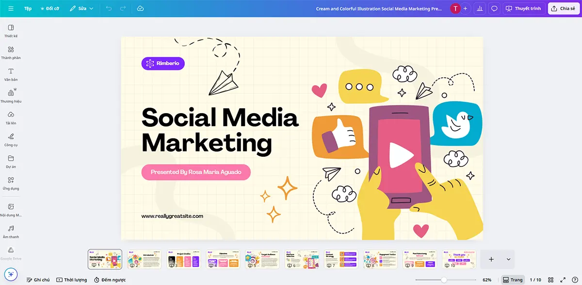 Ad creative & Social post đa kích thước