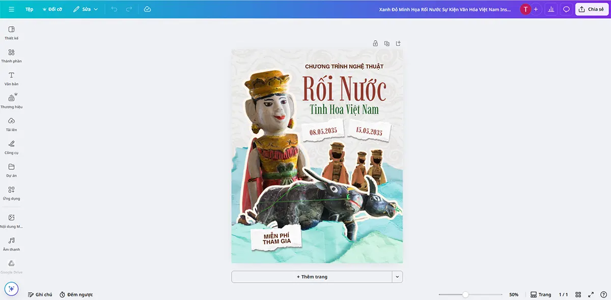 Tạo Post và Story nhanh trong Canva cho người làm nội dung