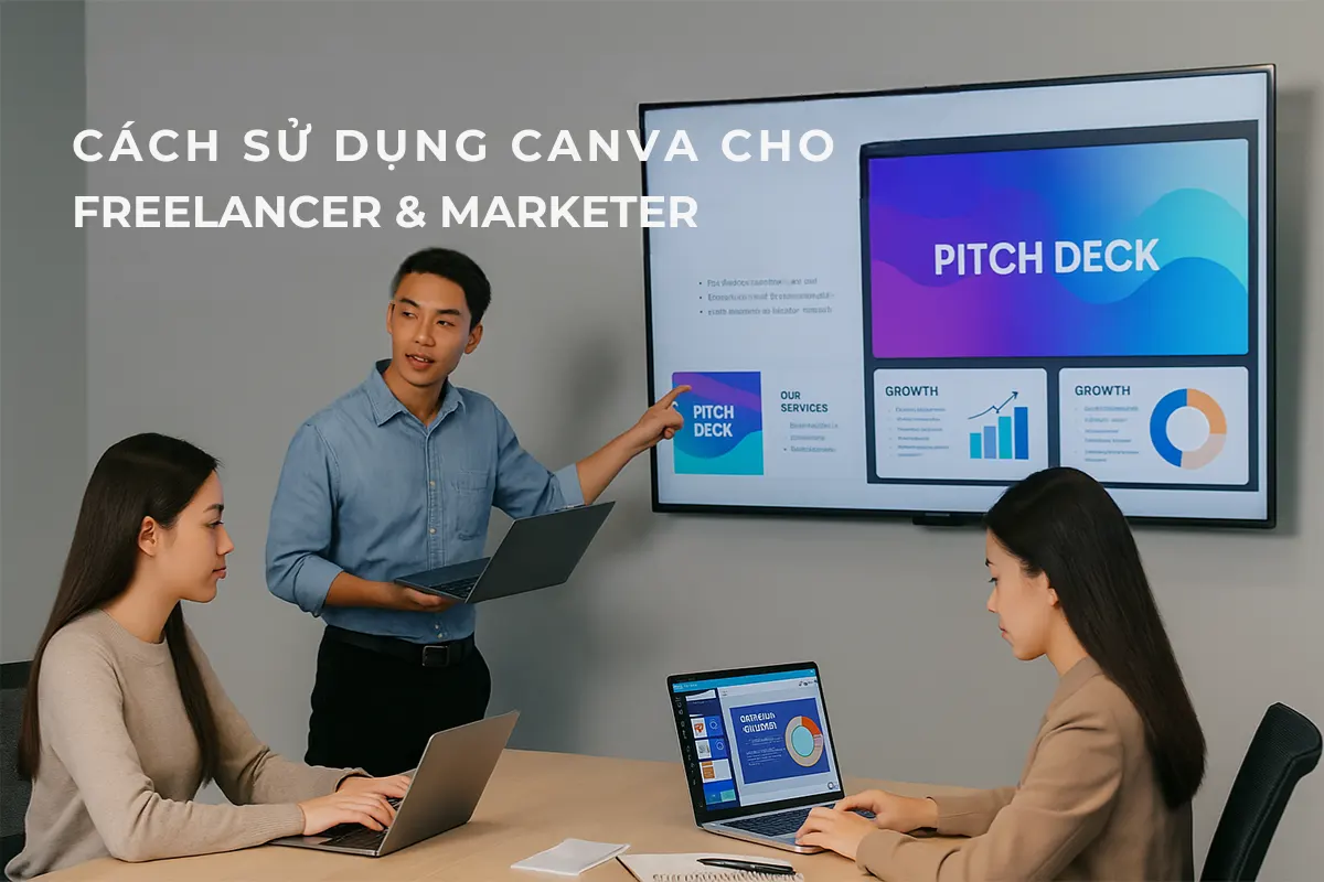 Canva cho Freelancer & Marketer: thuyết phục & quảng bá