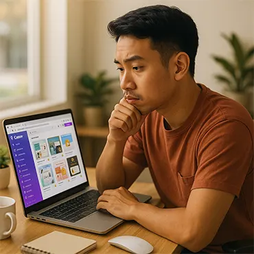 Người dùng Việt đang cân nhắc nâng cấp Canva Pro khi gặp giới hạn bản Free