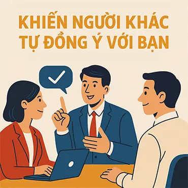 Nhóm đồng nghiệp Việt thảo luận và gật đầu đồng thuận trong văn phòng hiện đại
